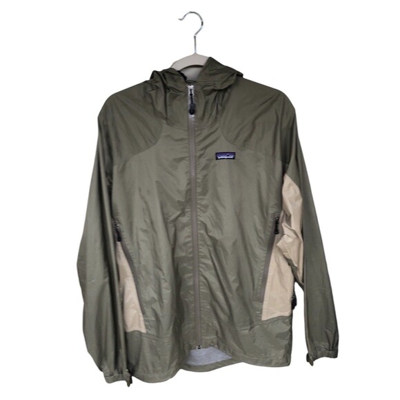 Patagonia Windbreaker Jacket Men’s Green Medium ActiveWear Performance - Picture 1 of 7